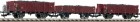 521206  Fleischmann Set of 3 Gondola cars with coal load